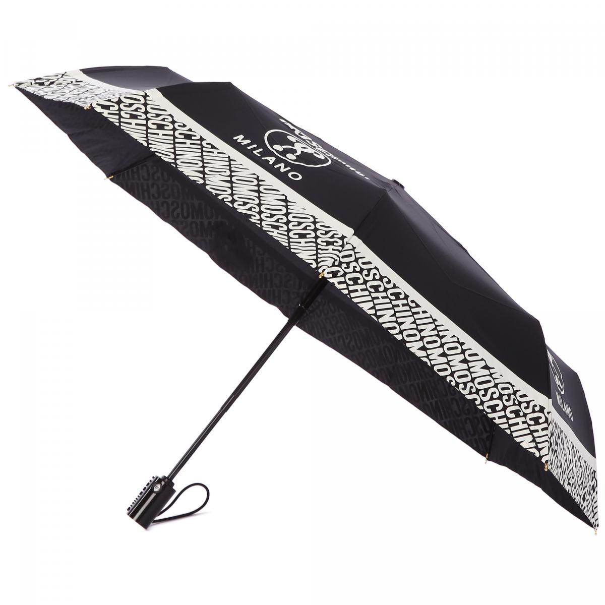Зонт Moschino черного цвета