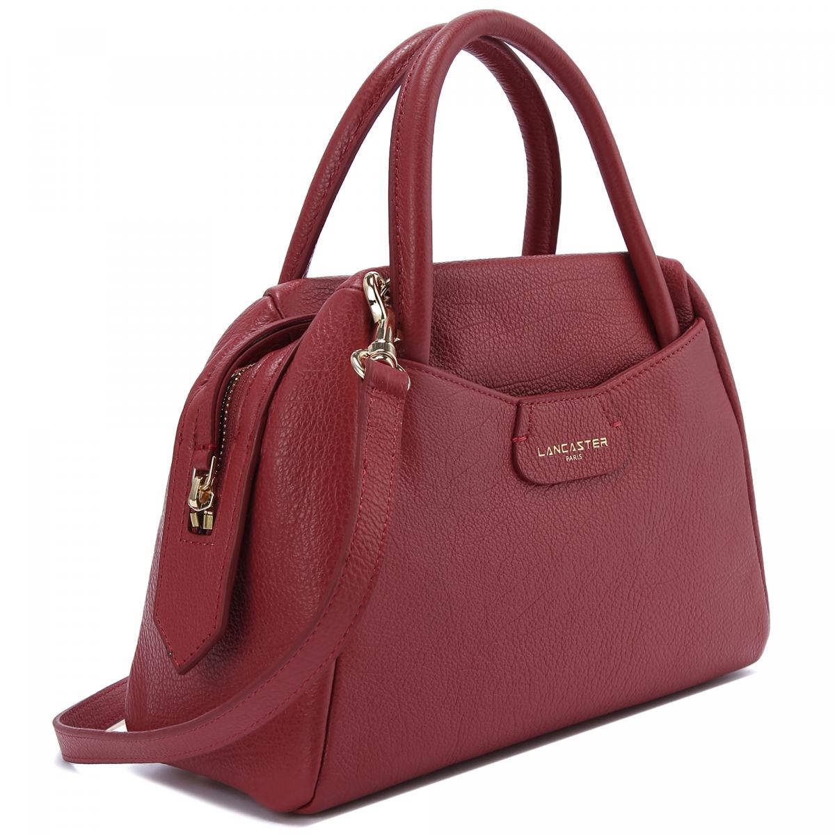 Сумка Lancaster 529-82 grained leather rouge red купить в интернет ...