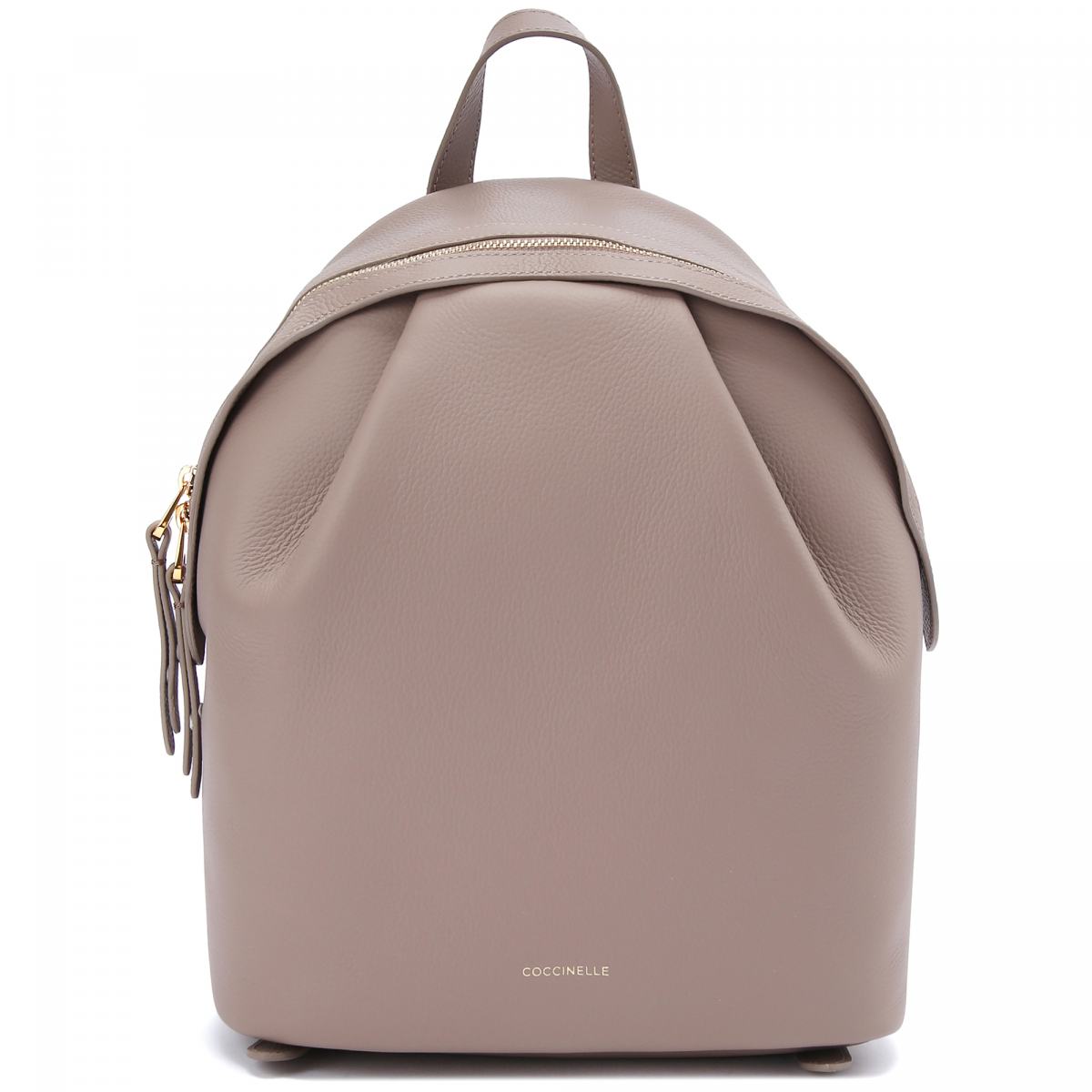 Coccinelle E1 P5A 1401 01 Grainy leather Warm taupe