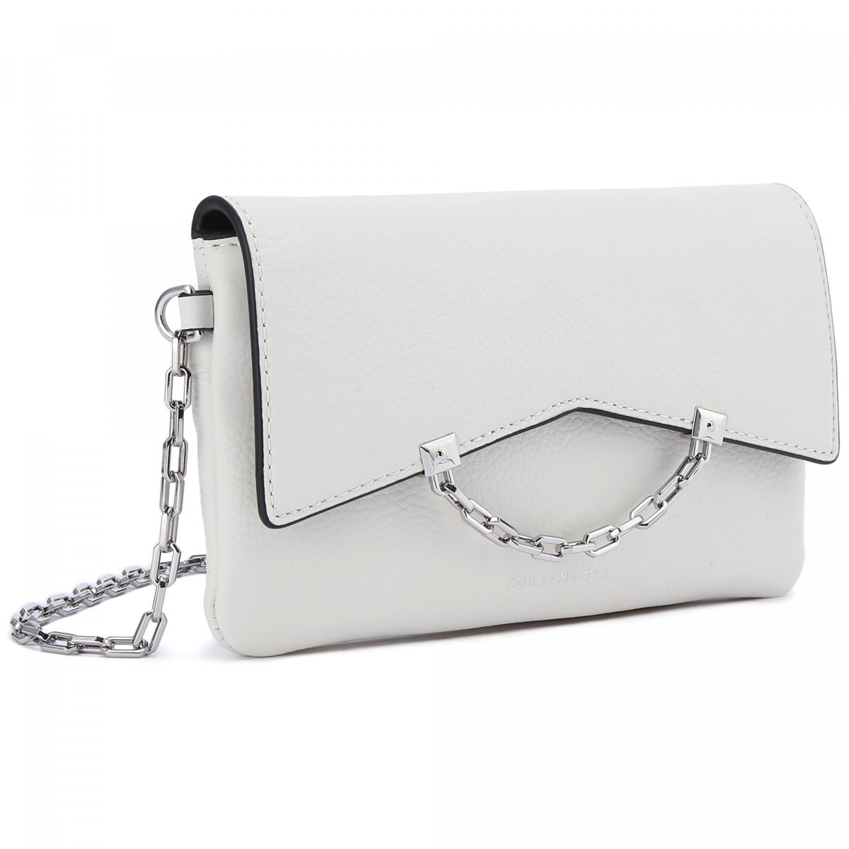 Сумка Karl Lagerfeld 235W3199_100 Leather white купить в интернет ...