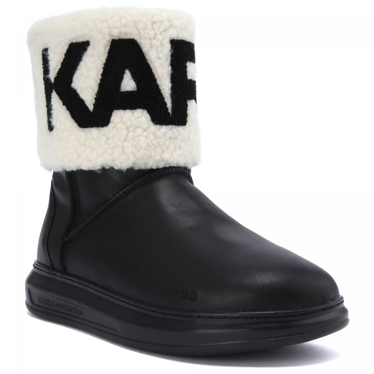 Ботинки Karl Lagerfeld KL44550_401 leather black купить в интернет ...