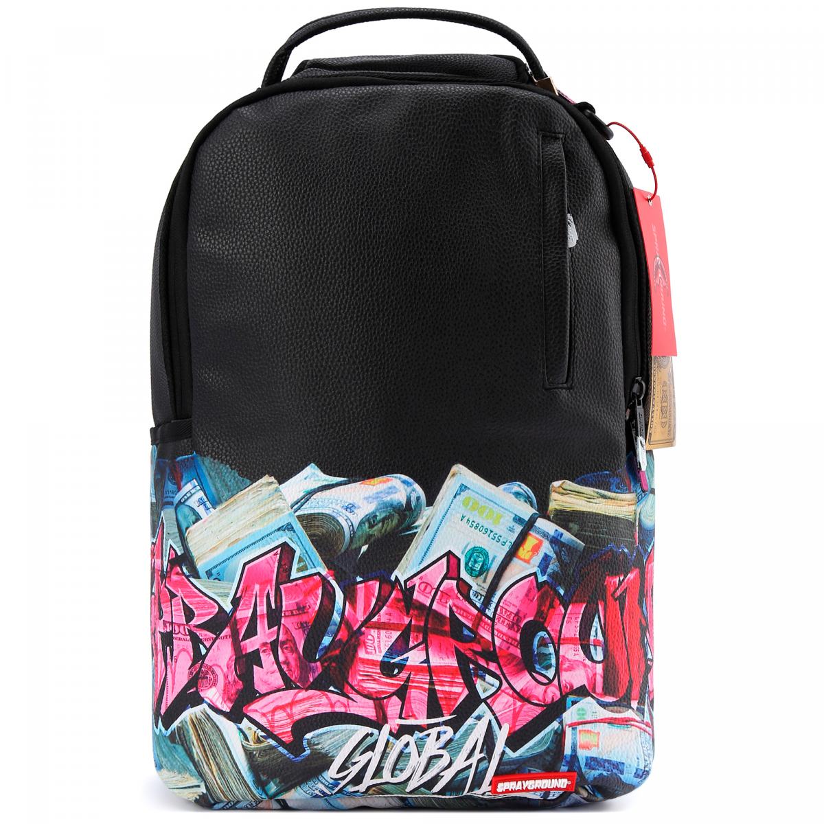 Рюкзак SPRAYGROUND B5118 eco graffitti money (1800992) купить в интернет- магазине NO ONE