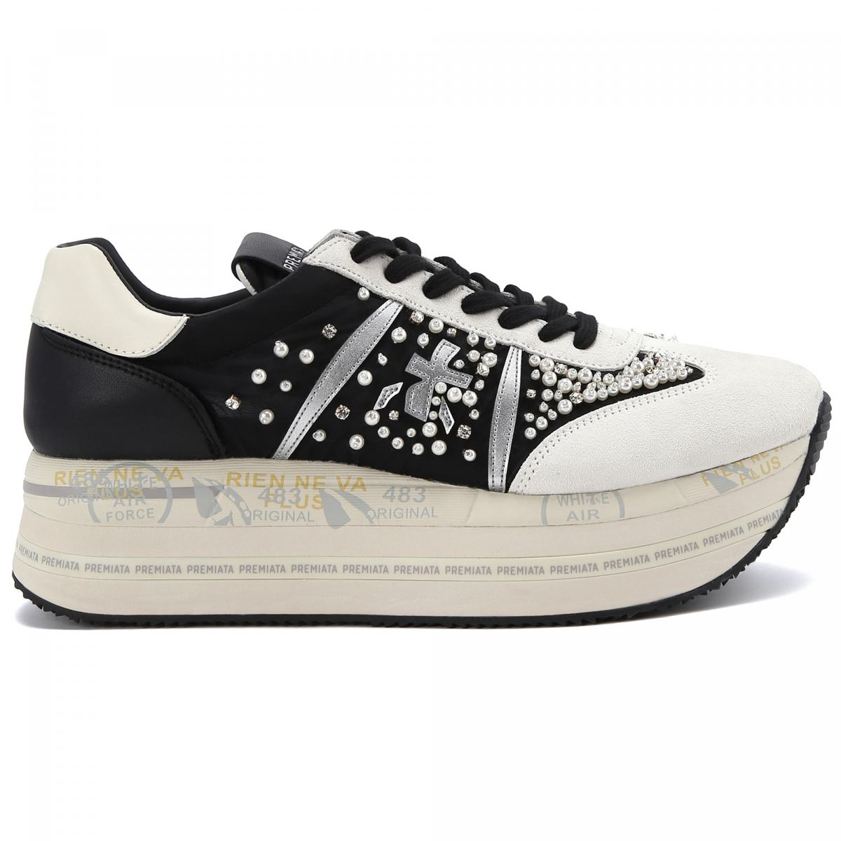 Adidas con zeppa bianche hotsell