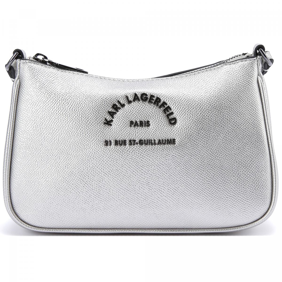 Сумка Karl Lagerfeld 235W3126_290 leather silver (1817516) купить в  интернет-магазине NO ONE