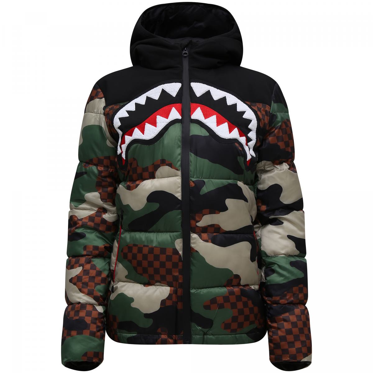 Sprayground camo jacket on sale