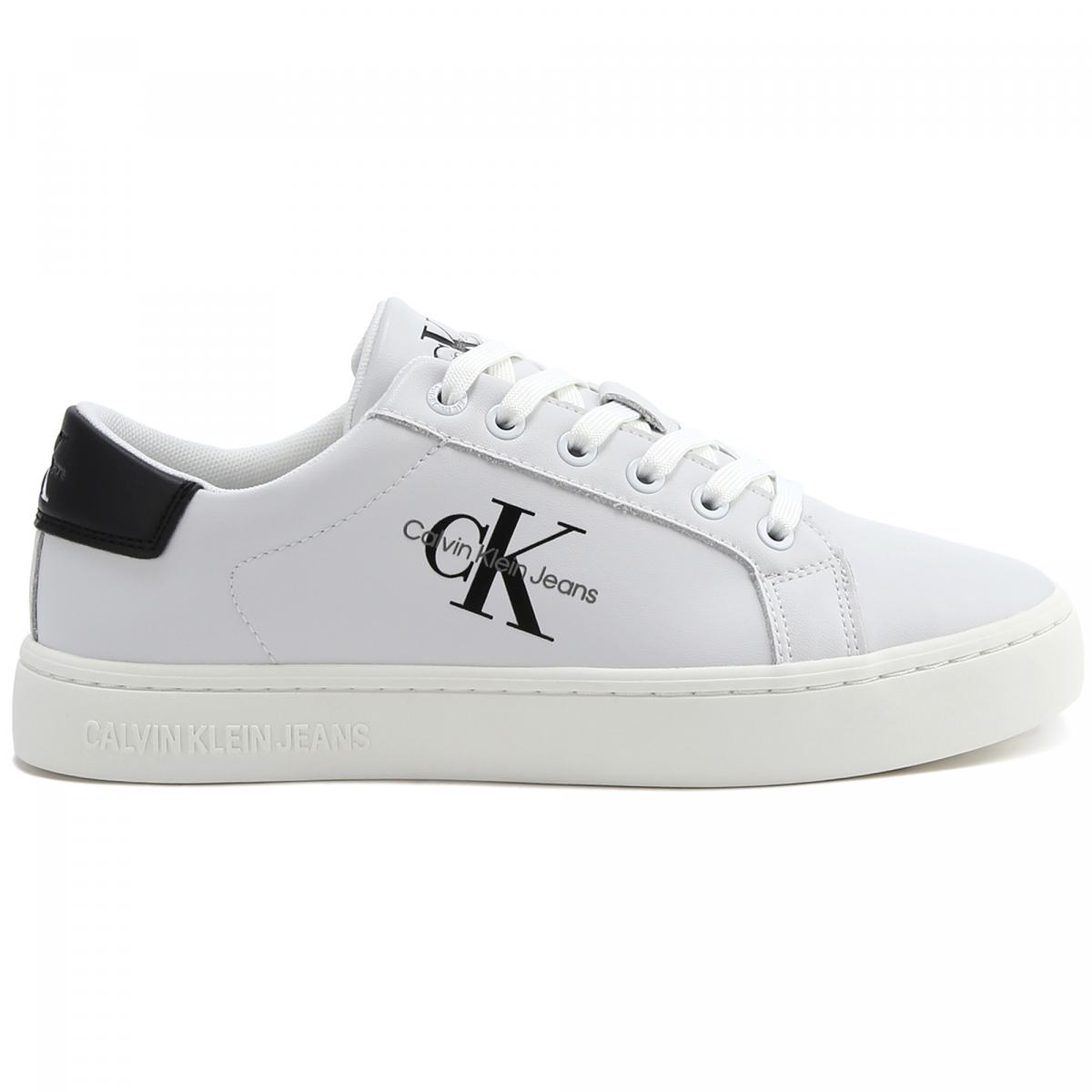 Кроссовки Calvin Klein YW0YW01269_YBR leather white купить в интернет ...