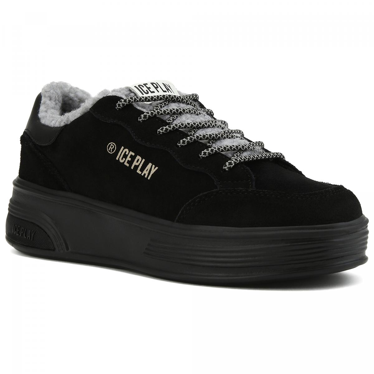 Кроссовки Ice Play SAKURA SUEDE-LEATHER blk (1851010) купить в интернет ...
