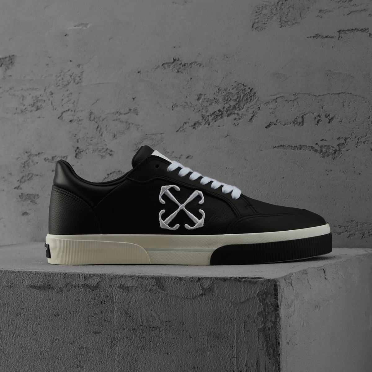 Кроссовки OFF-WHITE OMIA293C99LEA001 leather black (1862819