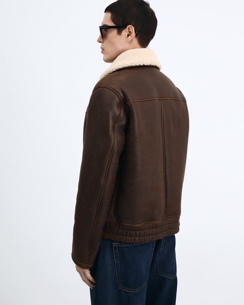 Sheepskin coat Principe di Bologna 4