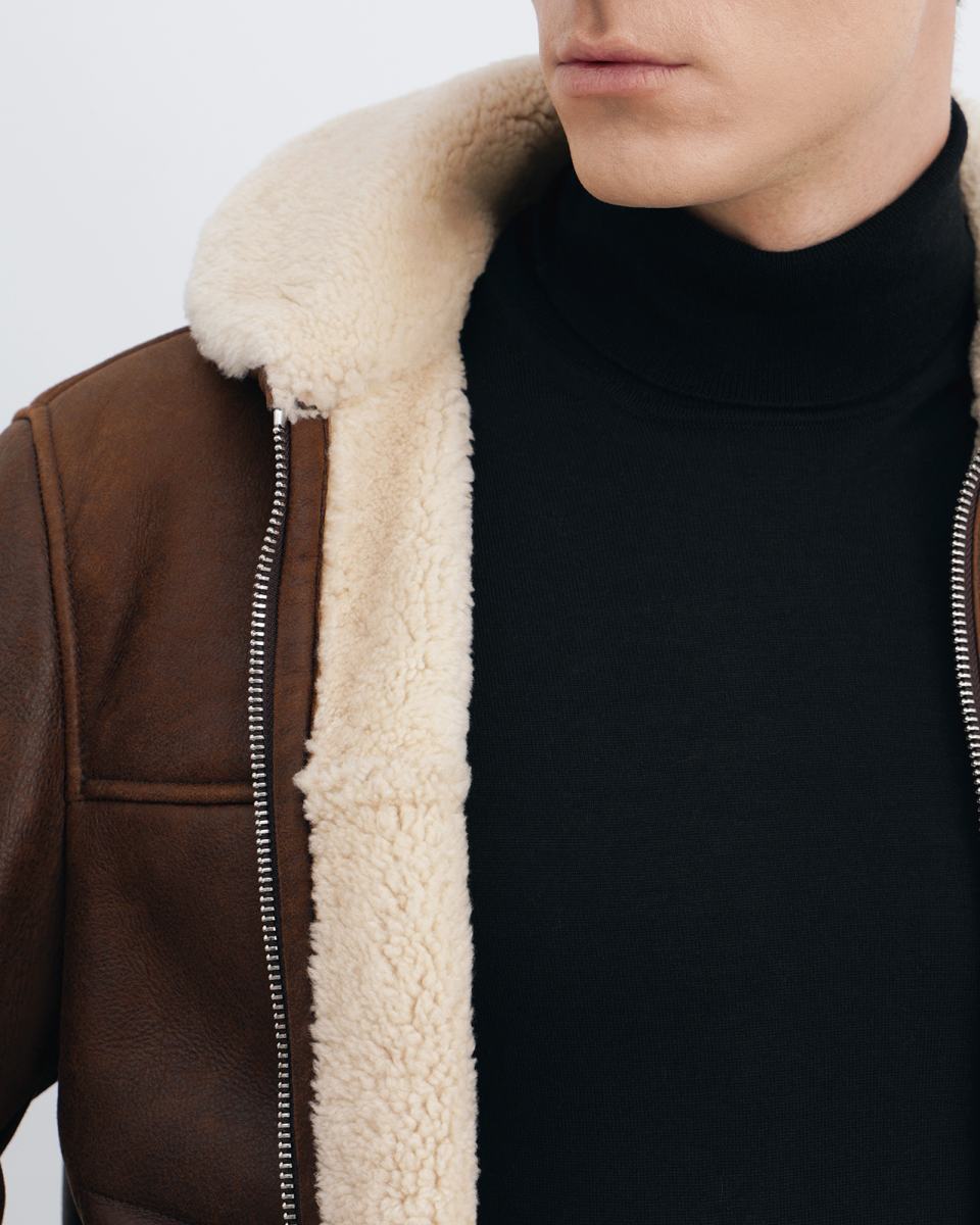 Sheepskin coat Principe di Bologna 5