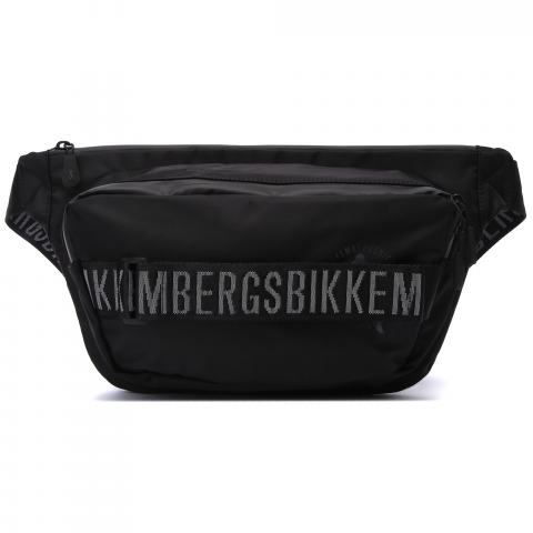 Поясная сумка Bikkembergs черного цвета