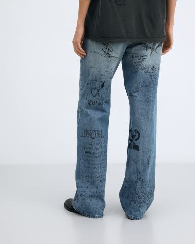 Джинсы DOMREBEL